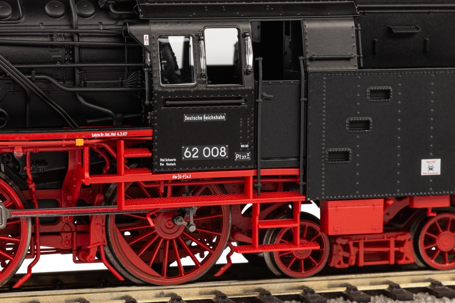 Piko 50705 Sound-Dampflok BR 62 DR III 1:87 Spur H0 DC Neu