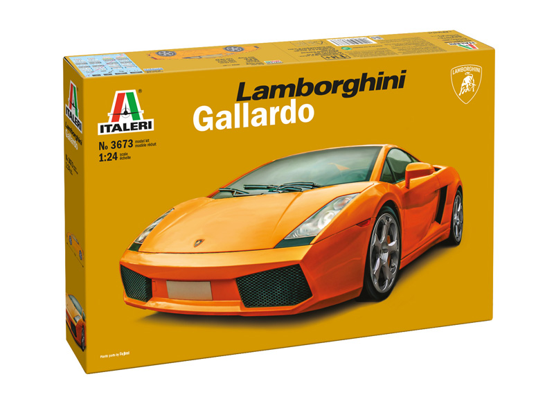 Italeri 3673 Lamborghini Gallardo 1:24 Modellbausatz NEU OVP