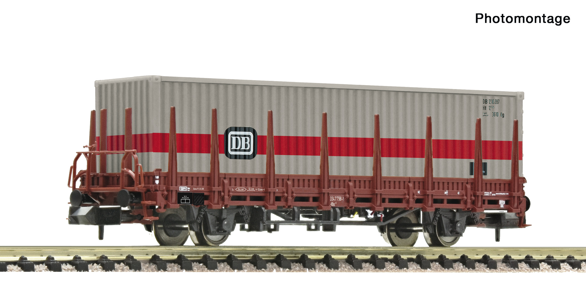 Fleischmann 6660161 Steckrungenwagen