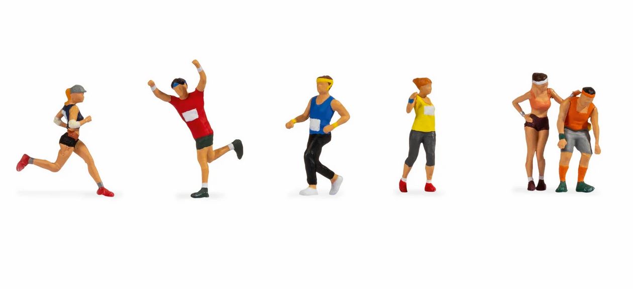 Noch 15890 Marathonläufer - Spur H0 - Neu - OVP Figuren