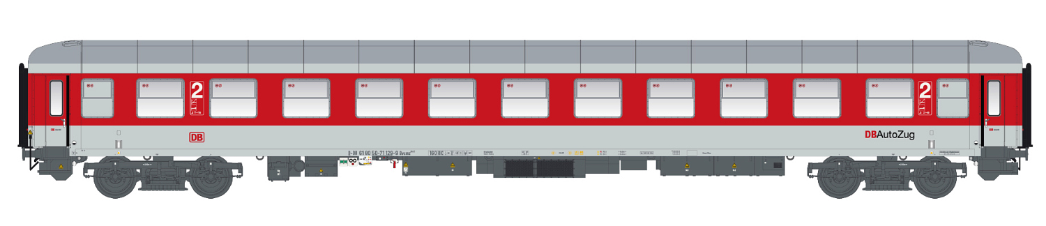 LS Models 58503 Liegewagen Bvcmz 248.5 DB Autozug Ep.V Spur TT