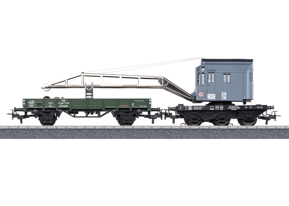 Märklin 46719 Start Up Kranwagen-Set m. Digital-Funkt. DB 1:87 Spur H0