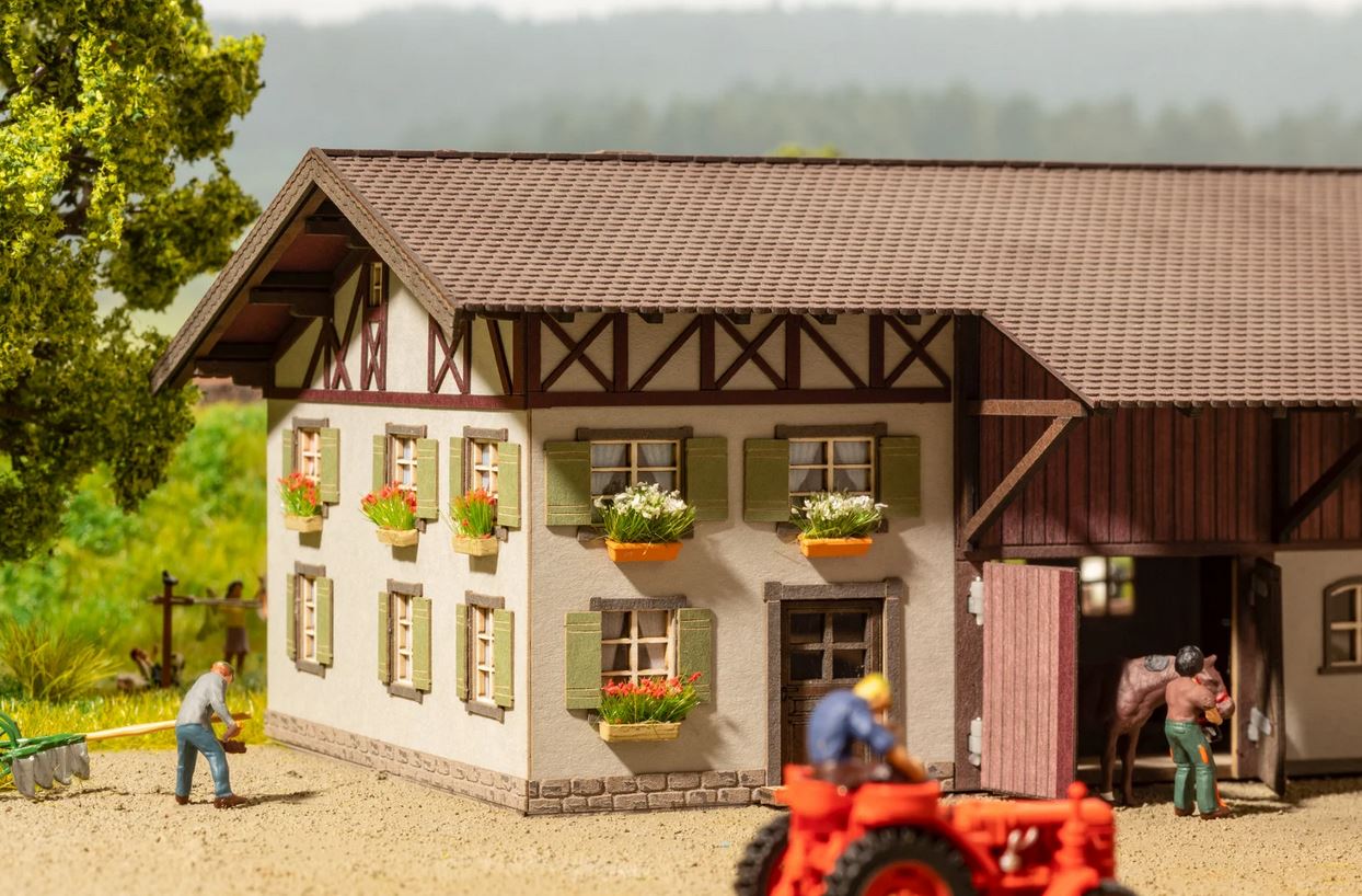 Noch 14010 Blumenkästen blühend rot 1:87 Spur H0 Neu OVP 12x