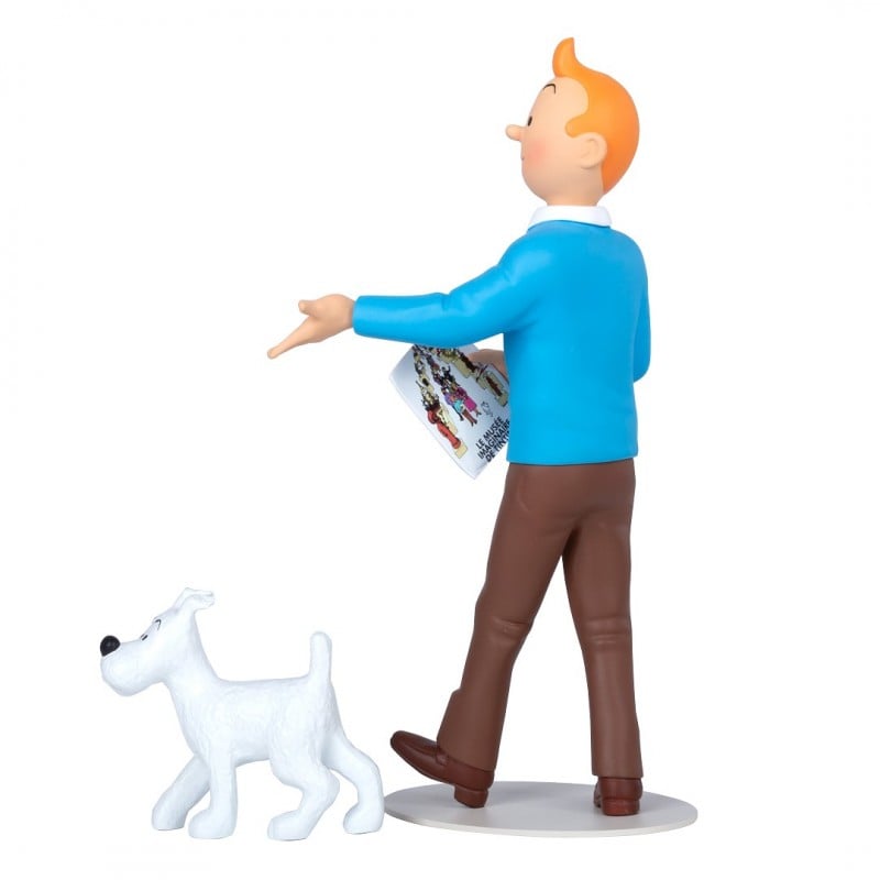 Tim & Struppi TINTIN 46007 Tim - Imaginary Museum 26 cm Neu OVP Struppi