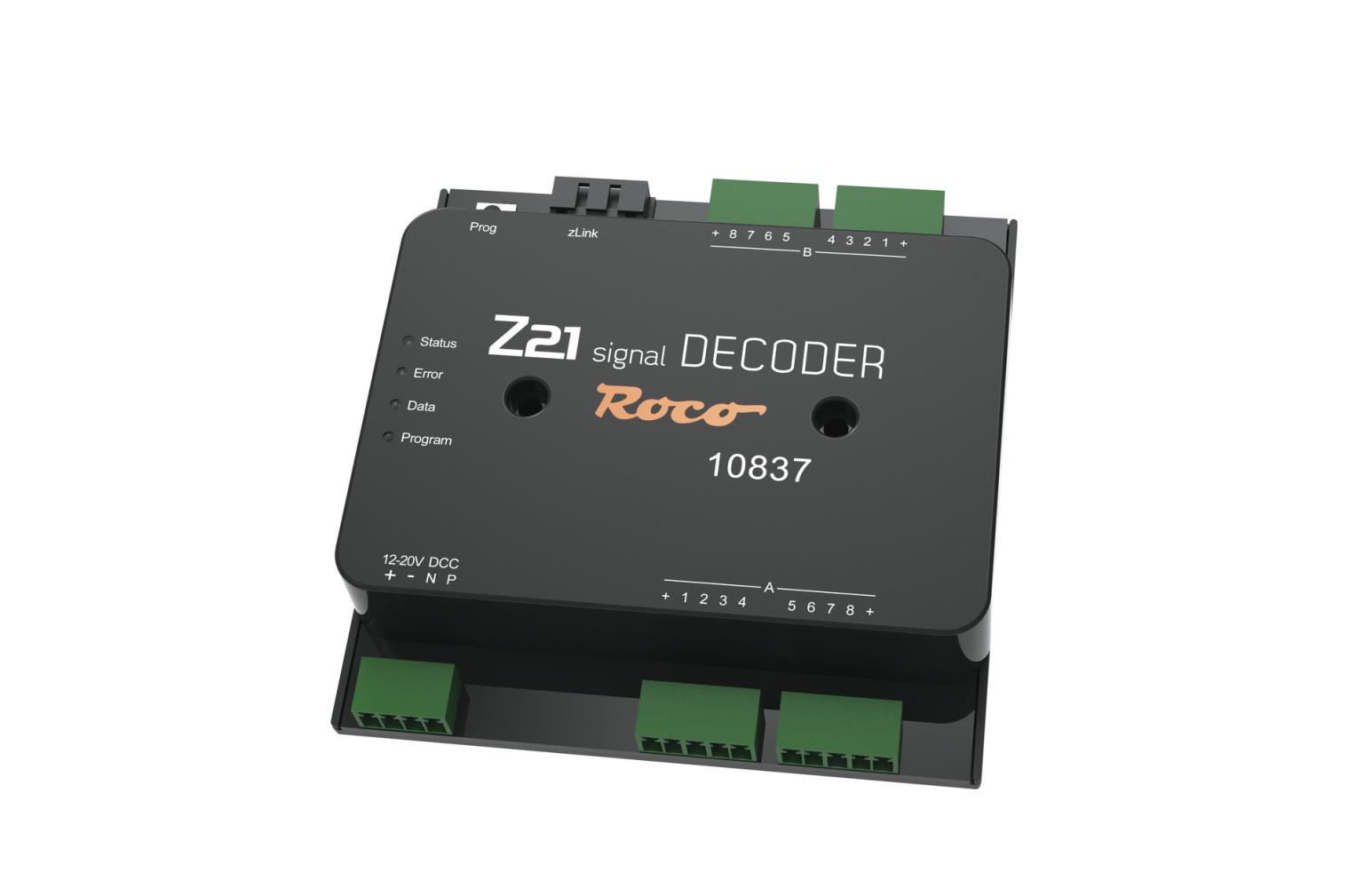 Roco 10837 Z21 signal DECODER Neu OVP
