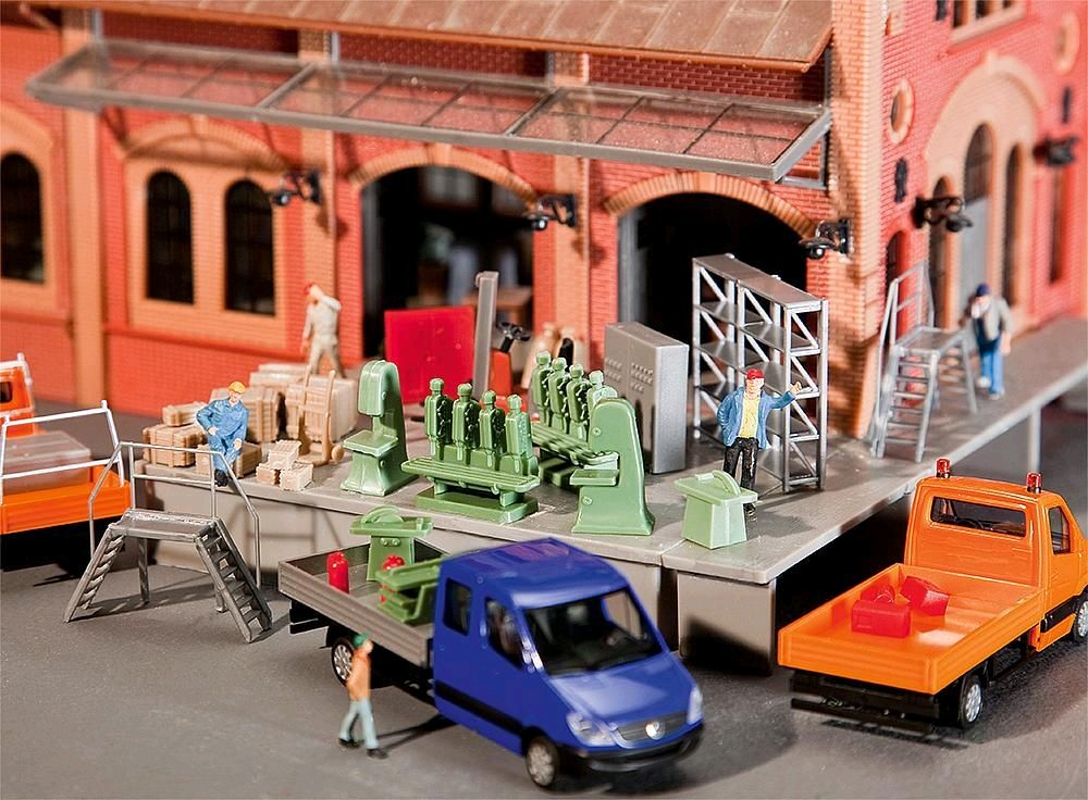 Faller 180604 Gewerbe-Innenausstattung 1:87 Spur H0 Neu OVP
