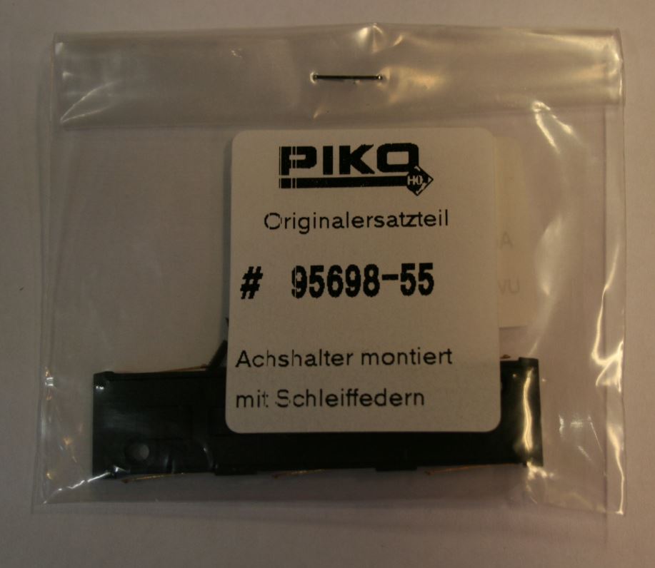 Piko ET95698-55 Achshalter montiert mit Schleiffedern