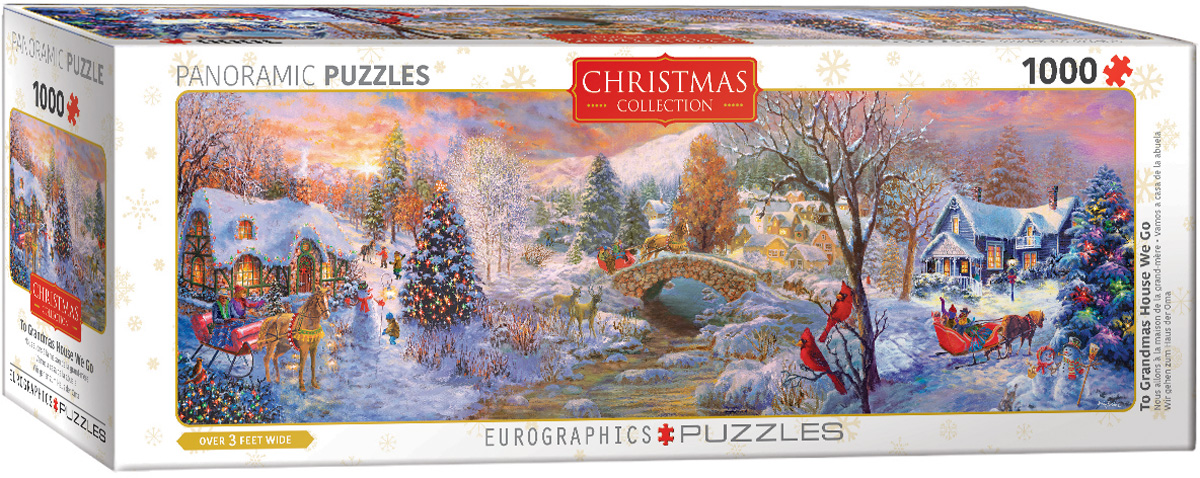 EUROGRAPHICS 6010-5331 Auf geht's zum Haus der Großmutter 1000 Teile Puzzle