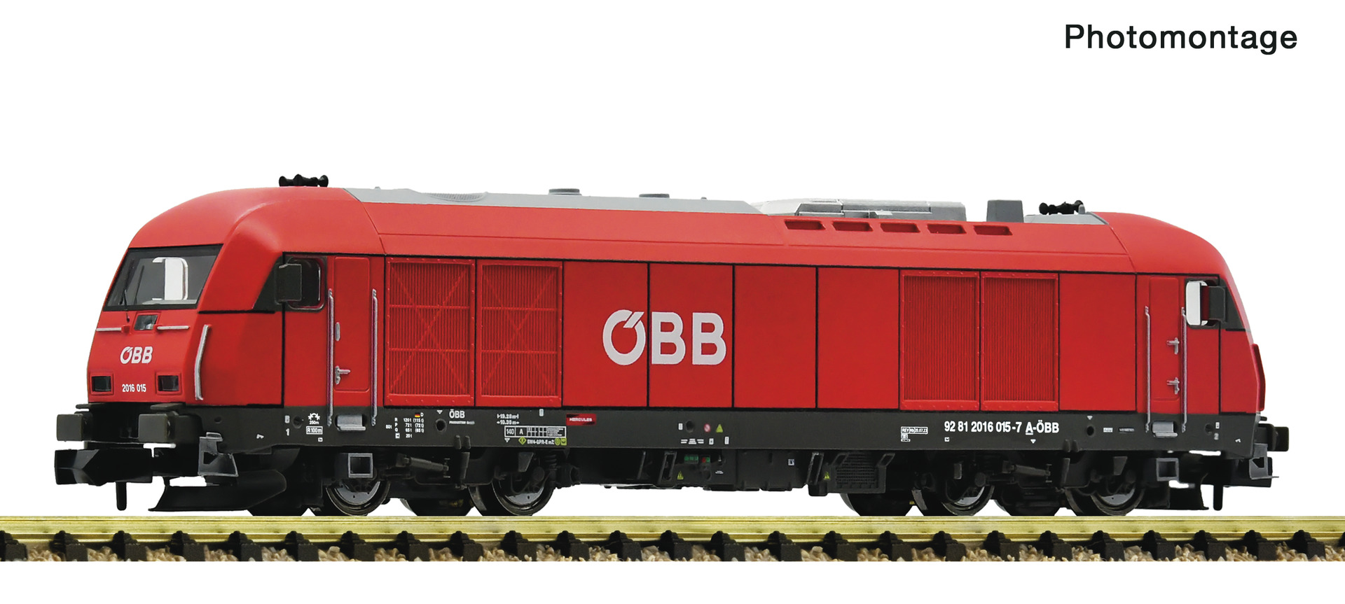 Fleischmann 7370043 Diesellokomotive 2016 015-7, ÖBB