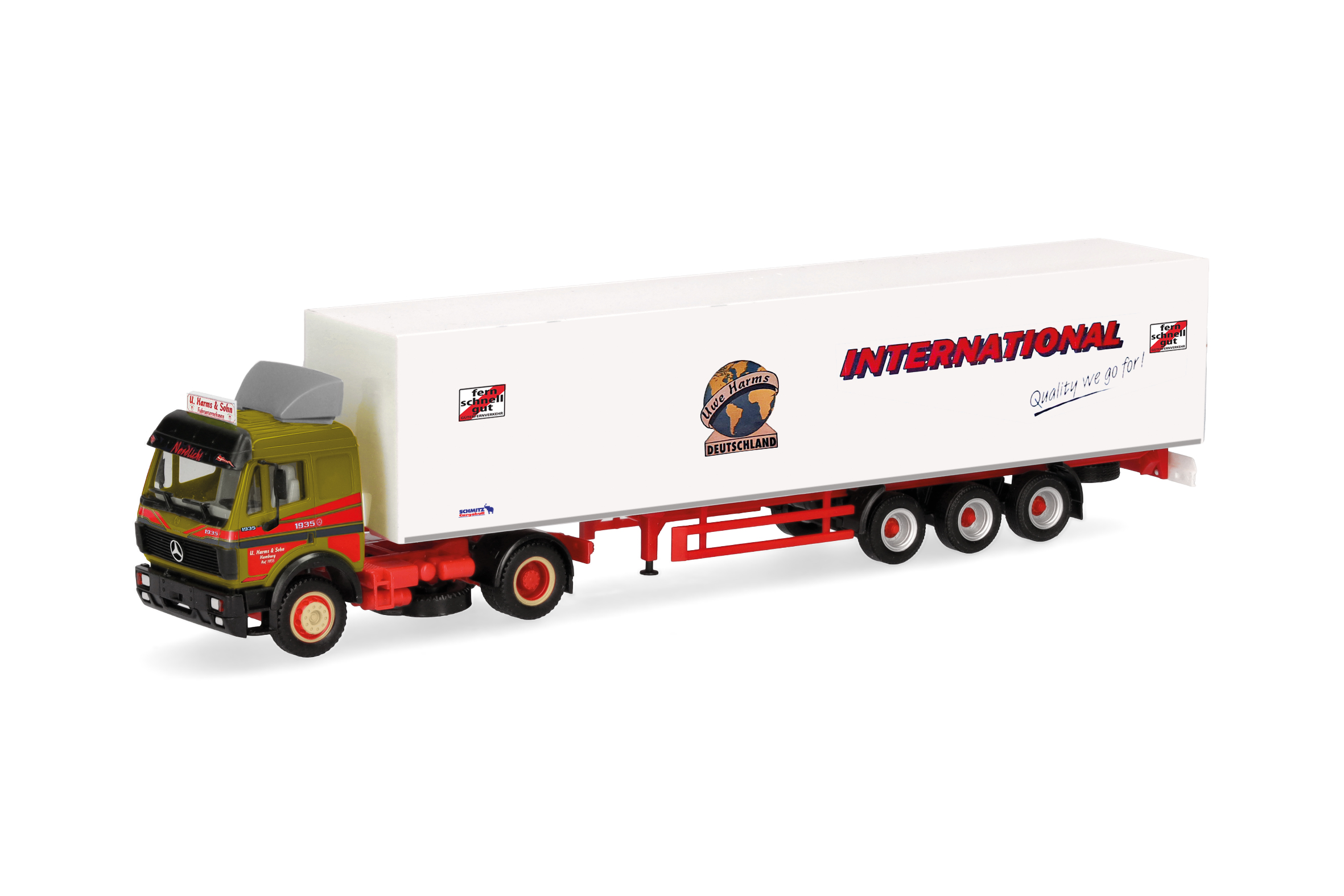 Herpa 320450 MB SK `88 Koffer-Sz Uwe Harms