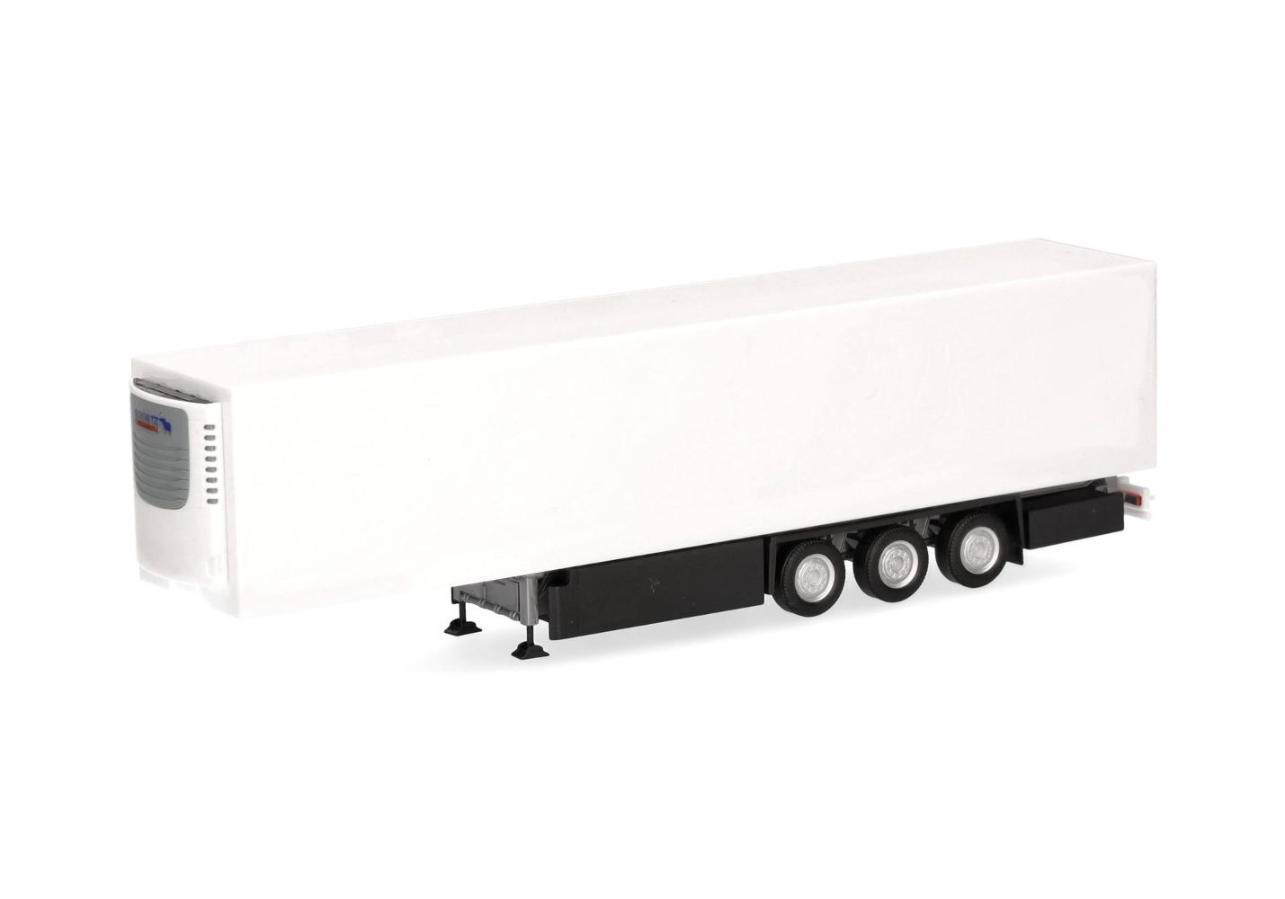 Herpa 077088 Schmitz E-Trailer Kühlkofferauflieger 3achs weiß 1:87