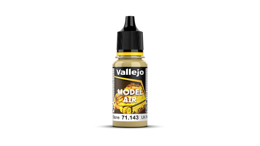 Vallejo 71143 UK Helles Gestein Nr. 61, 18 ml Model Air NEU