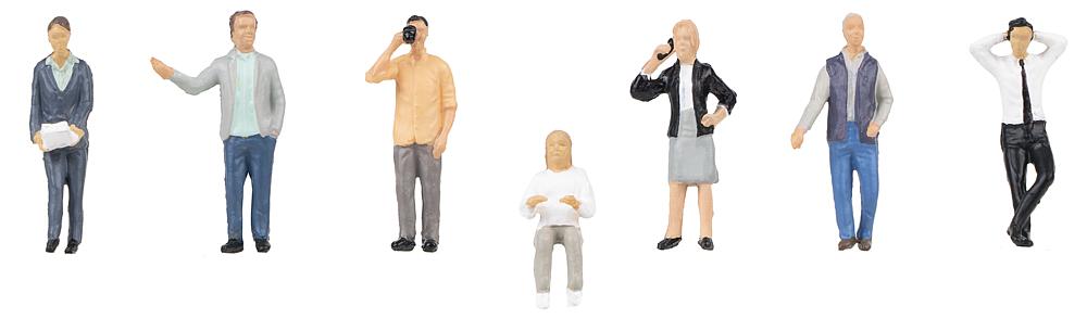 Faller 151651 Büroangestellte 1:87 Spur H0 Neu OVP Figuren