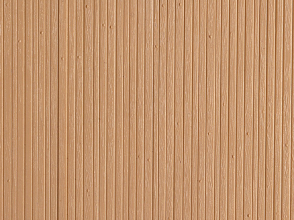 Auhagen 52418 1 Dekorplatte Bretterwand holzfarbig lose