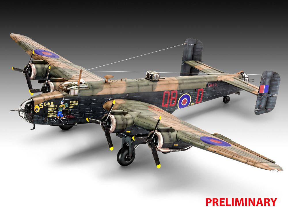 Revell 03756 Handley Page Halifax B Mk.III Modellbausatz 1:72