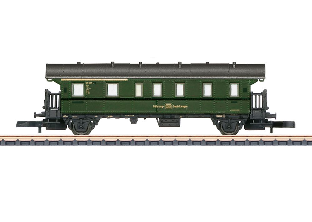 Märklin 87514 Behelfs-Gepäckwagen Pwghs (DB) 1:220 Spur Z NEU