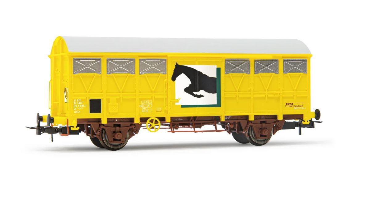 Jouef HJ6232 SNCF covered 2-axle wagons type G41 1:87 Spur H0