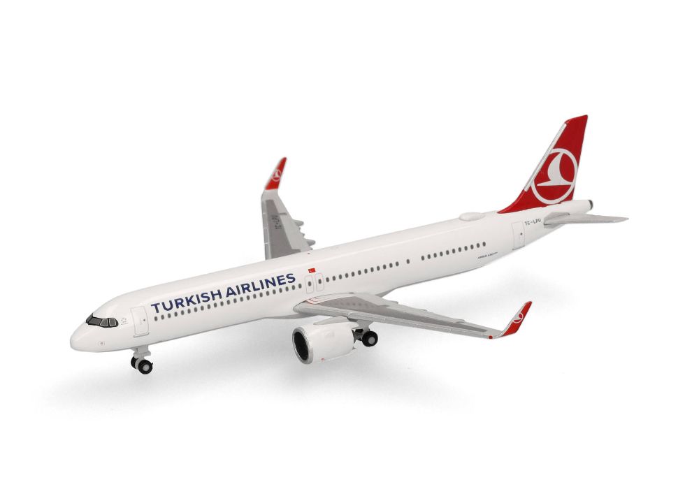Herpa 532853-001 Turkish Airlines Airbus A321neo – TC-LPU 1:500 NEU