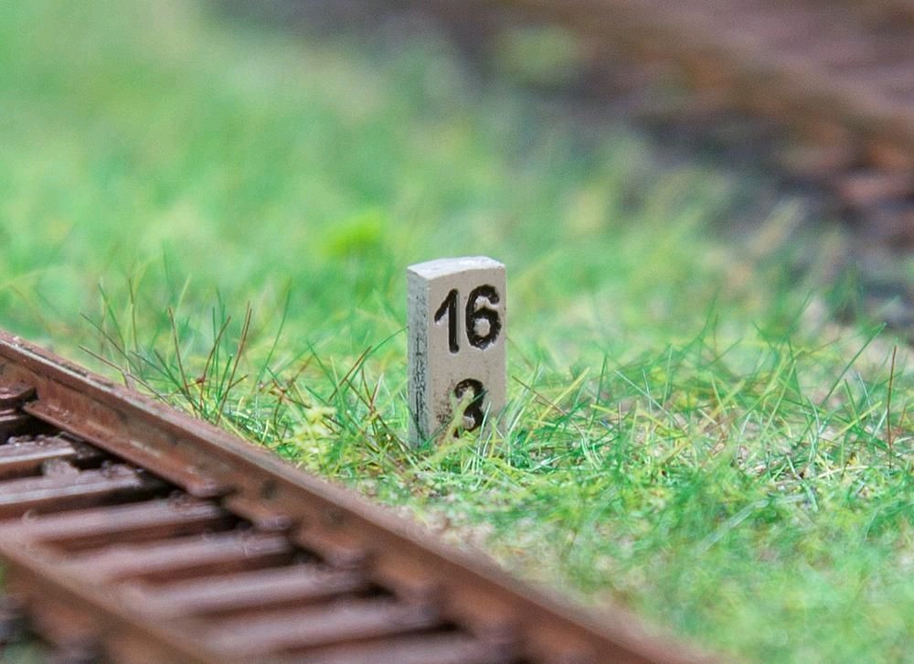Faller 180952 10 Hektometersteine 1:87 Spur H0 Neu OVP