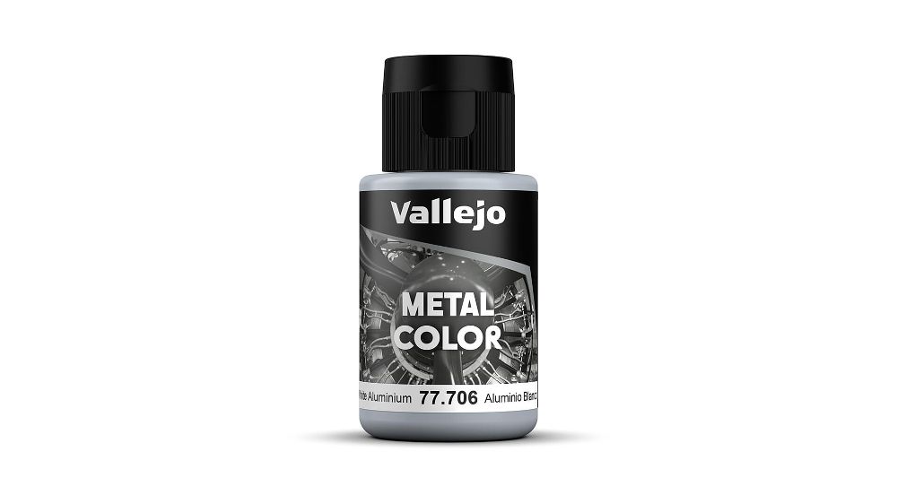 Vallejo 77706 Weißes Aluminium, 32 ml Metal Color NEU