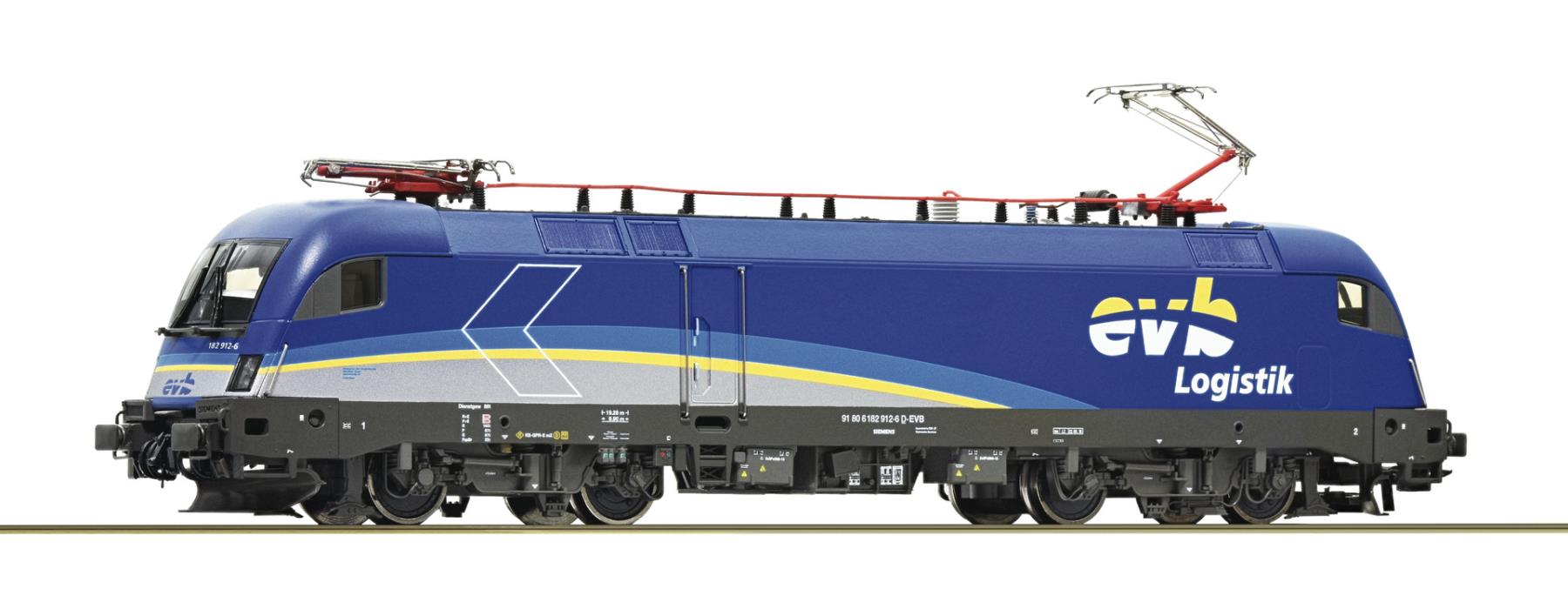 Roco 70525 Elektrolok BR 182 912-6, EVB, m.Sound, H0, DCC, NEU OVP