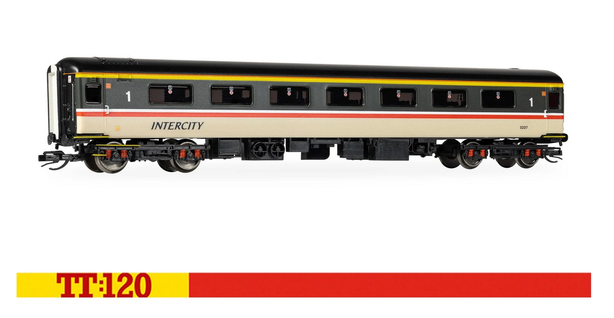Hornby TT4015 BR Intercity Mk2E First Open 3237 Era 8 1:120 Spur TT