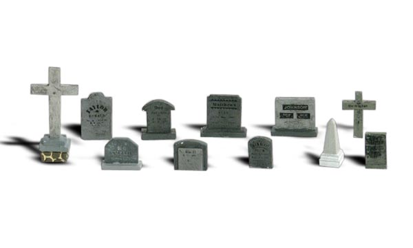 Woodland Scenics A2726 Grabsteine 1:45 Spur 0 Neu OVP