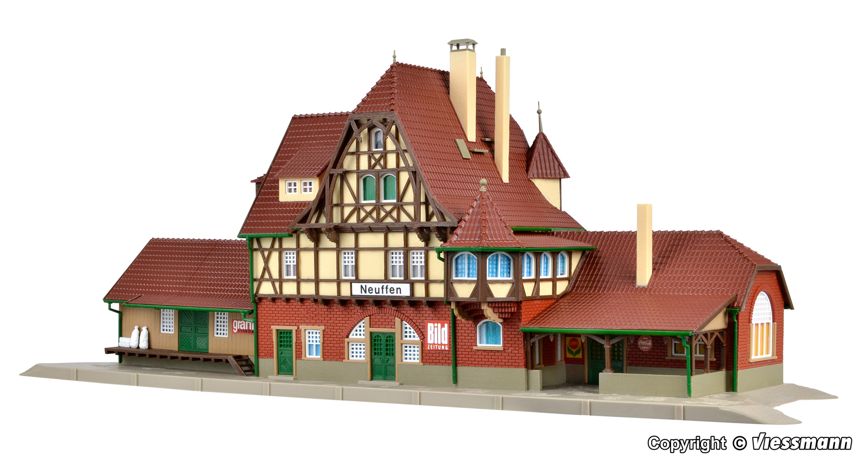 Vollmer 43510 Bahnhof Neuffen 1:87 Spur H0 Bausatz Neu OVP