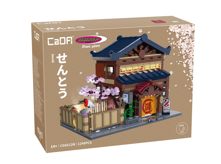 CaDA C66012W Japanisches Bad 1:30 Bausatz NEU OVP Bricks