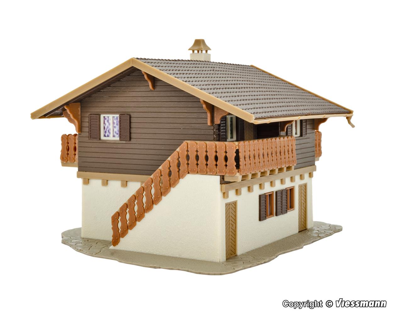 Vollmer 43961 Pension mit Carport 1:87 Spur H0 Bausatz Neu OVP