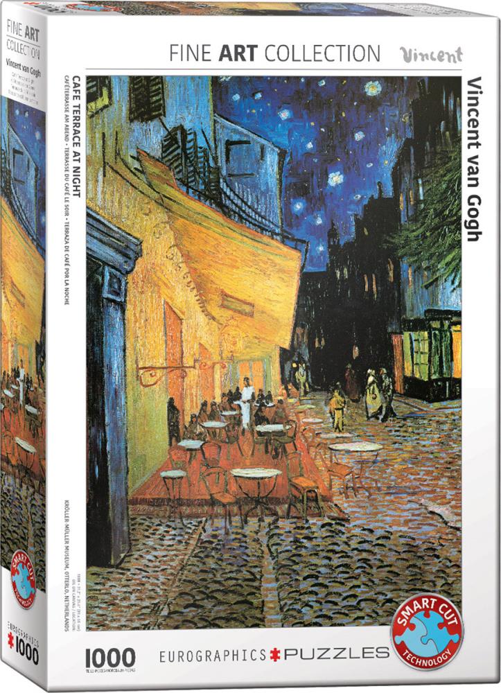 EUROGRAPHICS 6000-2143 Caféterrasse bei Nacht 1000 Teile Puzzle NEU OVP