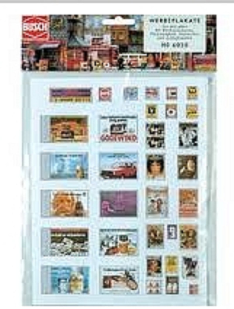 Busch 6030 Werbeplakate-Set