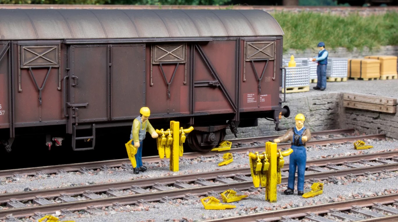 Noch 13606 Hemmschuh-Set 1:87 Spur H0 Neu OVP
