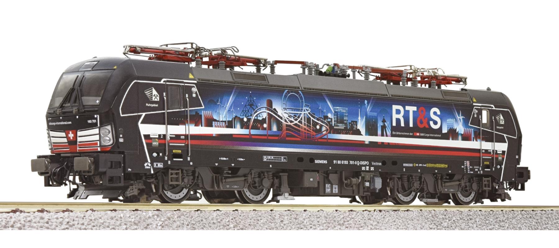 Roco 70684 Elektrolokomotive 193 701-0 Ruhrpiercer 1:87 Spur H0