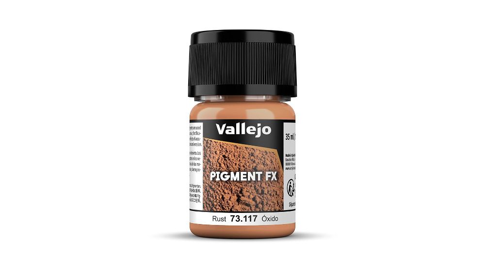 Vallejo 73117 Rost, 35 ml Pigment NEU