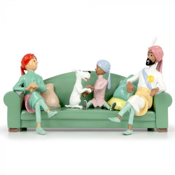 Tim & Struppi TINTIN 29263 Sofaszene 8,5 cm Neu OVP