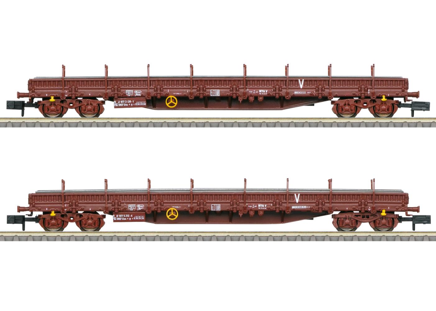 Trix 18290 Güterwagen-Set "Bauzug" SNCF (INFRA) 1:160 Spur N