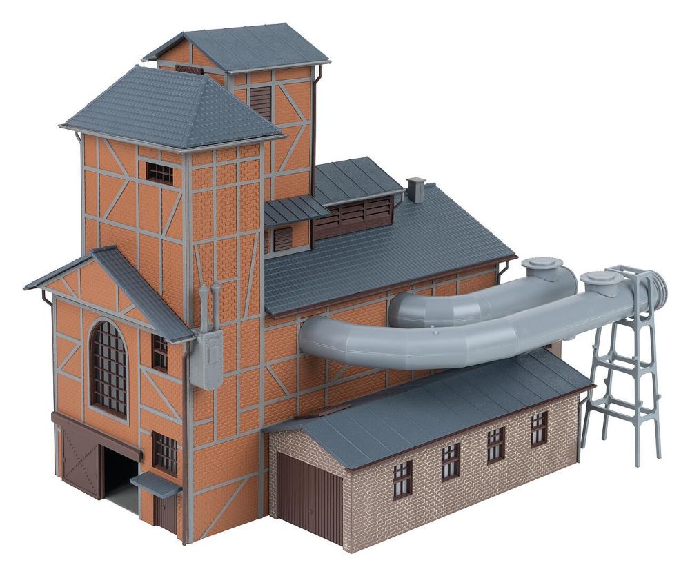 Faller 130024 Gebläsehalle mit Rohrleitungen 1:87 Spur H0 Bausatz