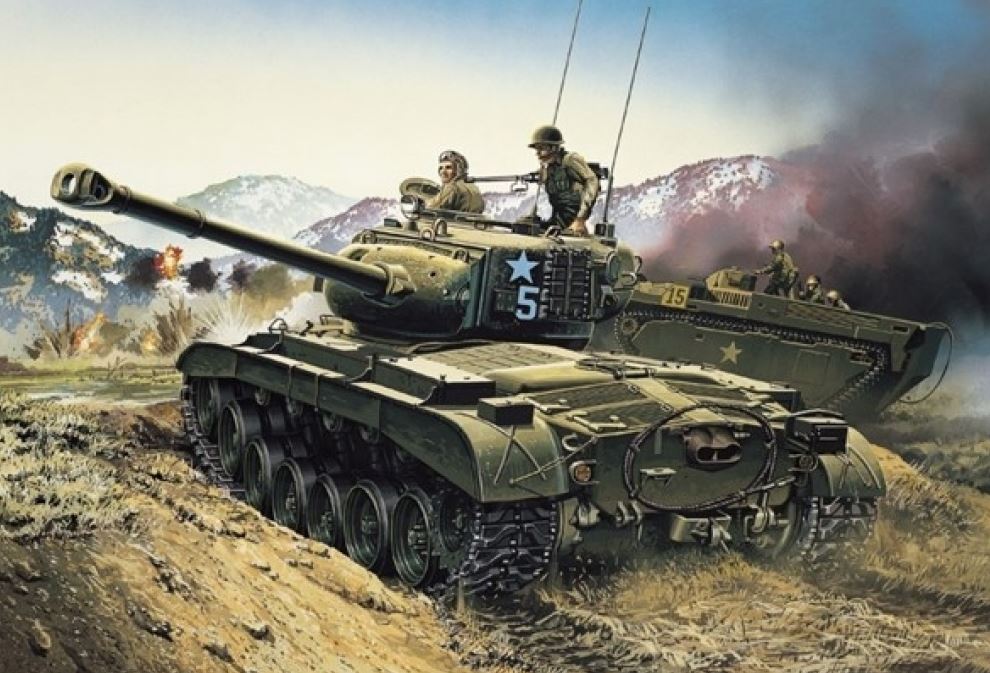 Dragon 6801 M26A-1 Pershing Panzer 1:35 Bausatz