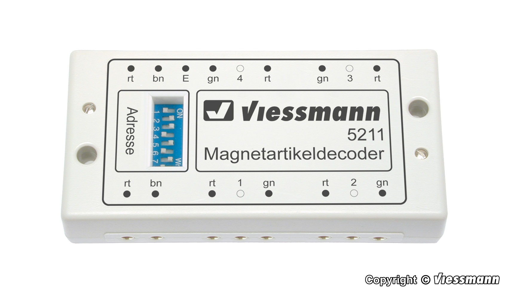 Viessmann 5211 Motorola-Magnetartikeldecoder Neu OVP