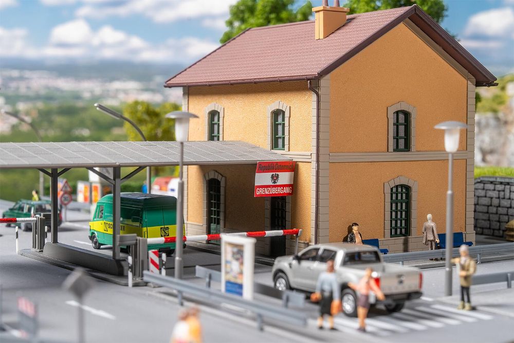 Faller 130783 Grenzkontrollstelle 1:87 Spur H0 Bausatz NEU OVP