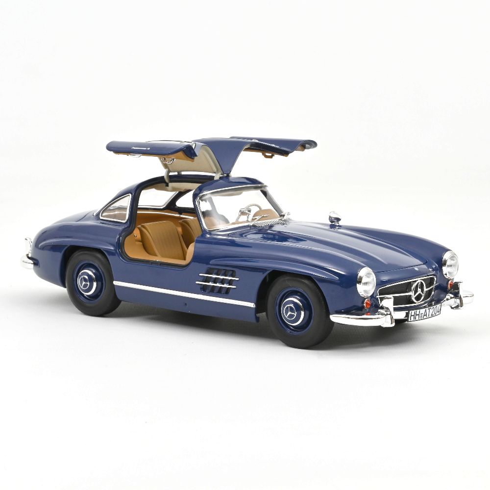 Norev 183852 Mercedes-Benz 300 SL 1954 Blau 1:18 Standmodell NEU