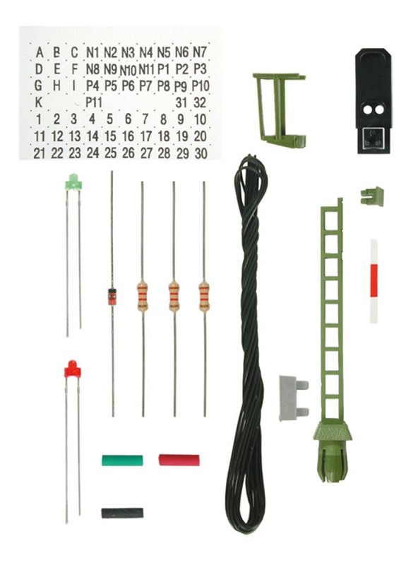 Viessmann 7731 TT Bausatz Licht-Blocksignal