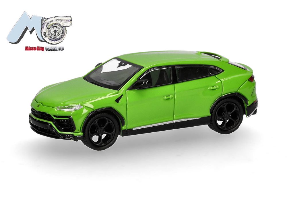 Herpa 87MC000109 MicroCity: Lamborghini Urus grün 1:87 Spur H0 NEU OVP