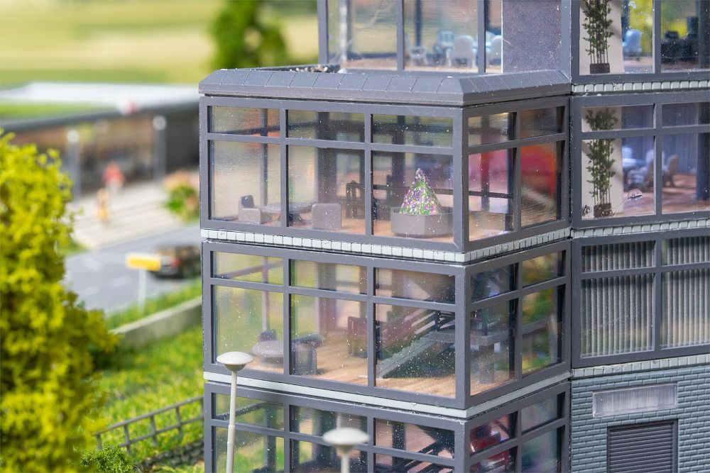 Faller 222227 Bürohochhaus 1:160 Spur N Bausatz NEU OVP