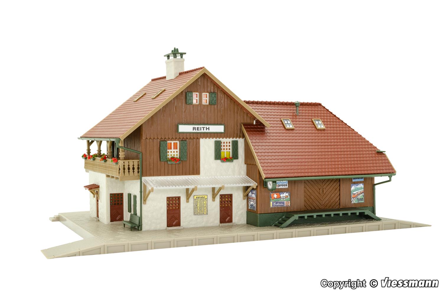 Vollmer 43530 Bahnhof Reith 1:87 Spur H0 Bausatz Neu OVP