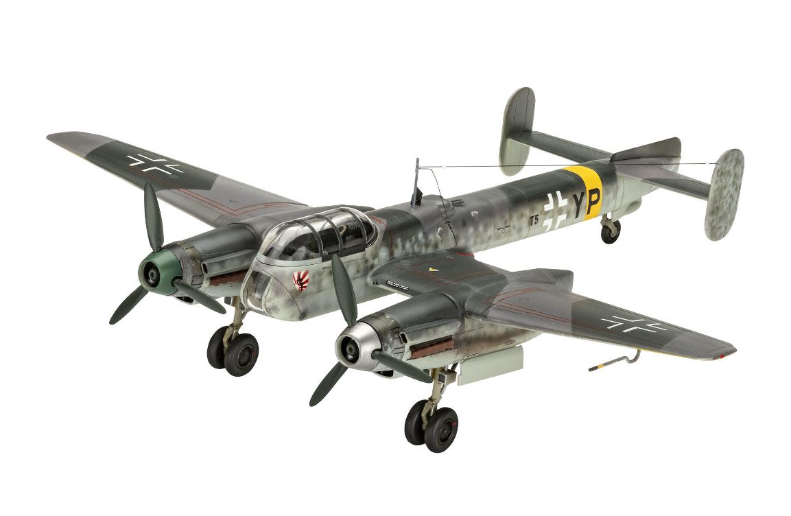 Revell 63798 Model Set Arado Ar 240 mit Basiszubehör 1:72 Bausatz