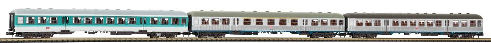 Piko 40656 3er Set Personenwagen Silberling DB AG V 1:160 Spur N