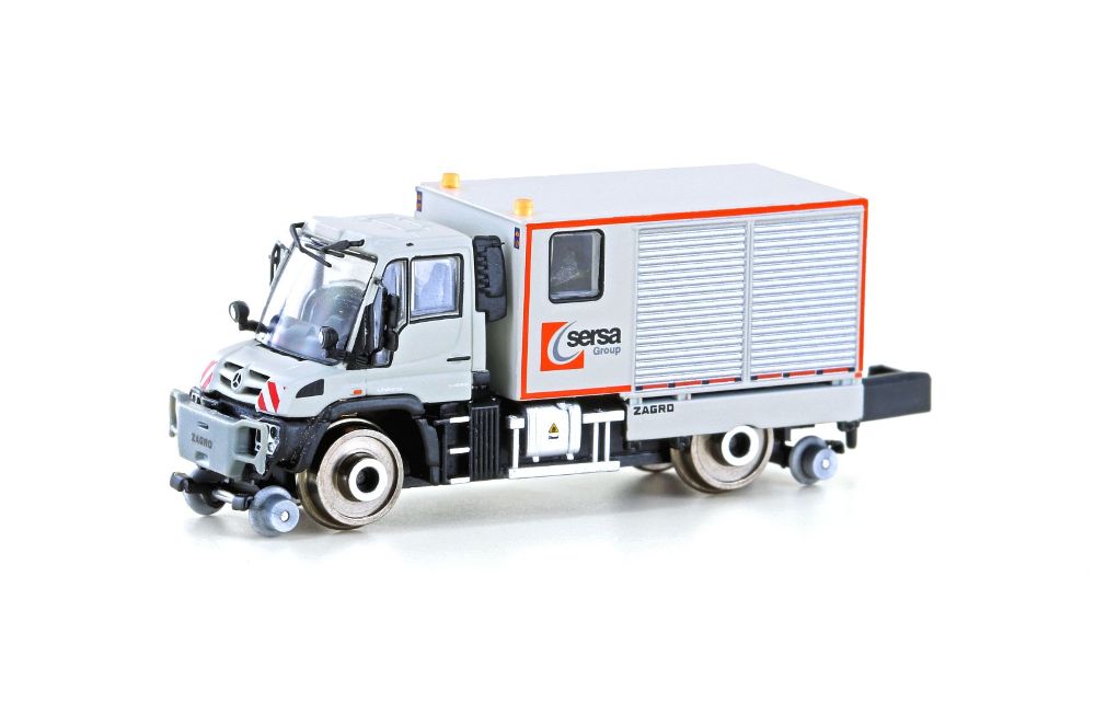 Hobbytrain H32302 Zweiwege Unimog U423 Sersa Ep.VI DC/DCC Spur N