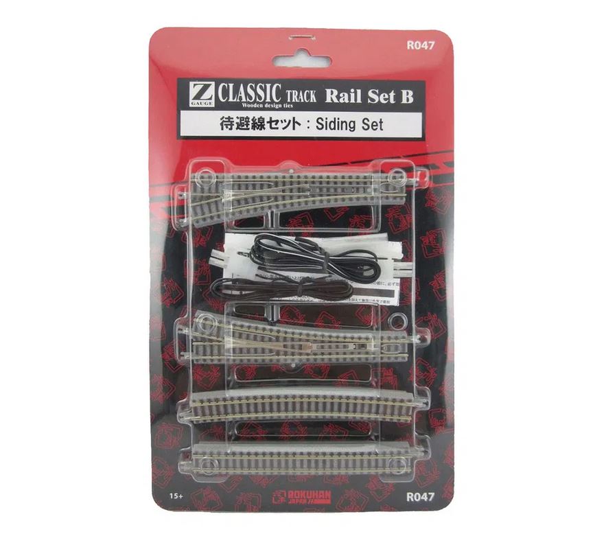 Rokuhan R047 Ausweichgleis Set 1:220 Spur Z Neu OVP